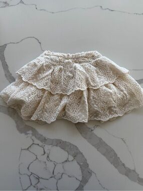 Zara Cream Lace Skirt